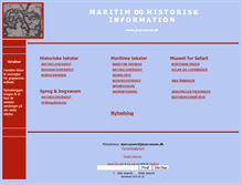 Tablet Screenshot of jmarcussen.dk